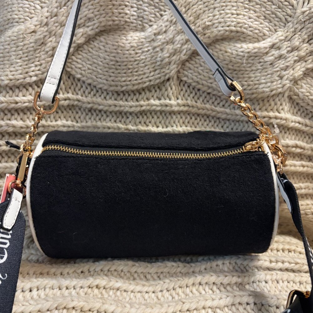 Juicy Couture "Sweet n Juicy" Black Barrel Bag & Matching Wallet Set NWT - Picture 10 of 10